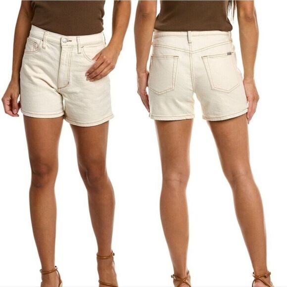 Joe's Jeans Vintage Ecru Easy Shorts Size 27 NWT - Picture 1 of 5